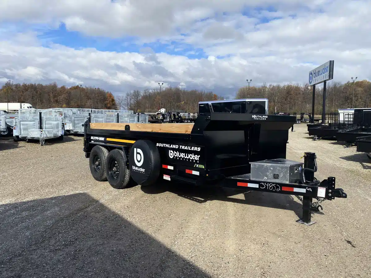 Gallery image 2 for 2026 Bluewater Southland Trailers Tandem Axle Dump Trailer 17,385 lb Trailer - Dump