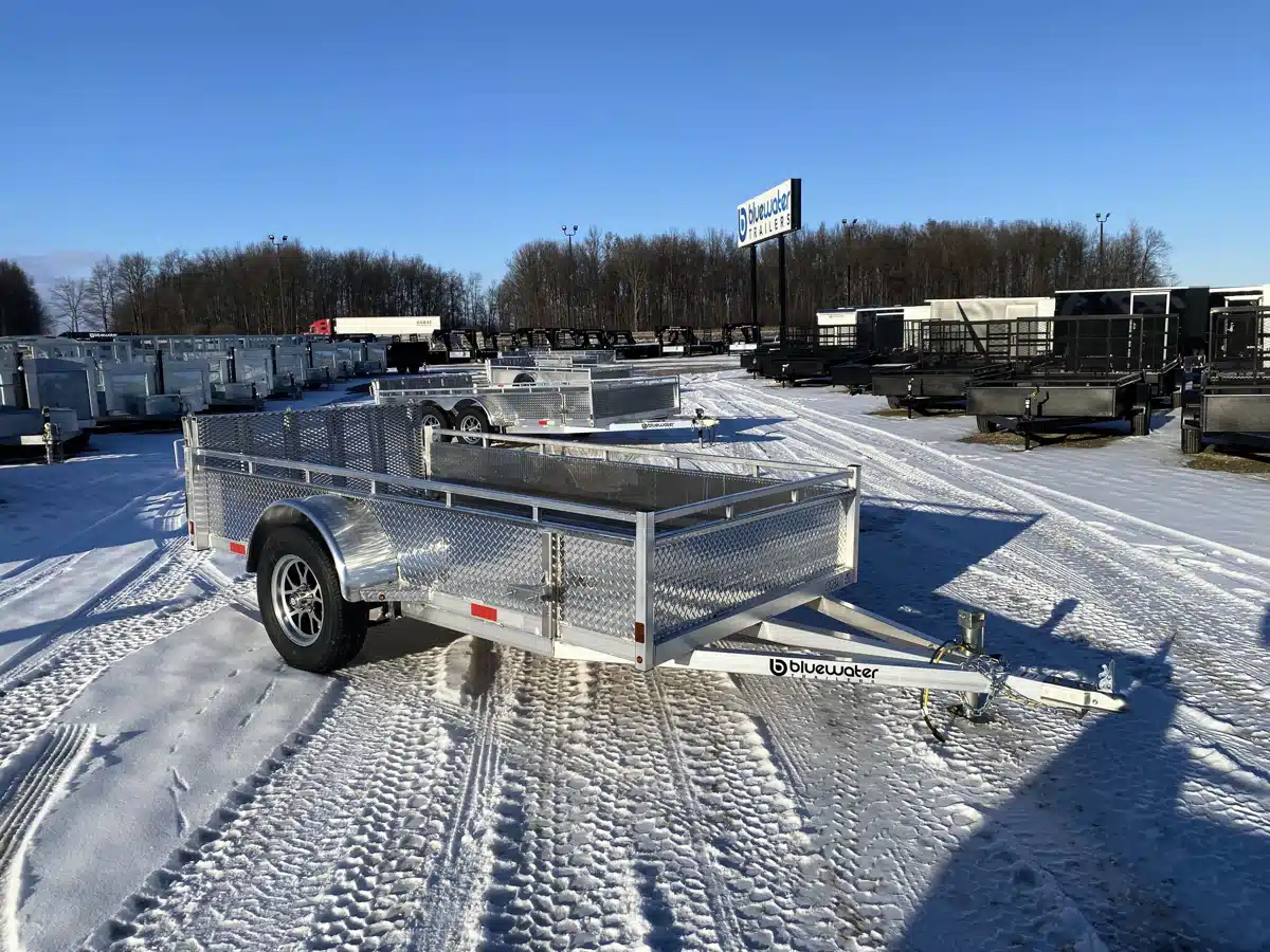 Gallery image 1 for 2026 Canadian Mennonite Built Single Axle Aluminum Trailer - Utility