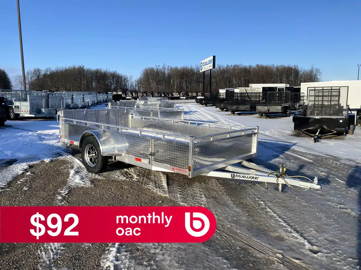 Gallery image 1 for 2026 Canadian Mennonite Built SINGLE AXLE ALUMINUM Trailer - Utility