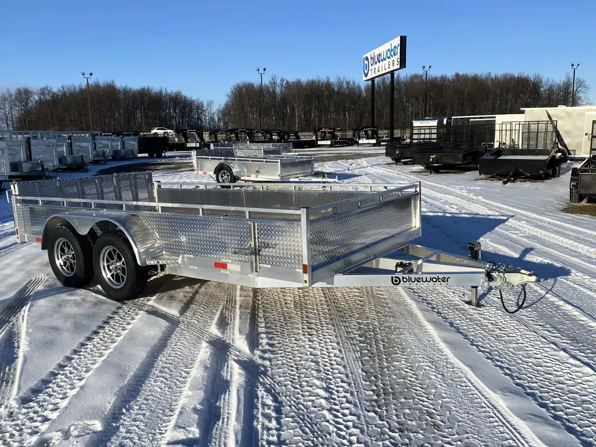 Photo de la Galerie 1 pour 2026 TANDEM AXLE ALUMINUM UTILITY TRAILER remorque - utilitaire