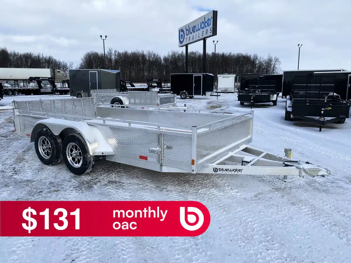 Gallery image 1 for 2026 Canadian Mennonite Built TANDEM AXLE ALUMINUM Trailer - Utility