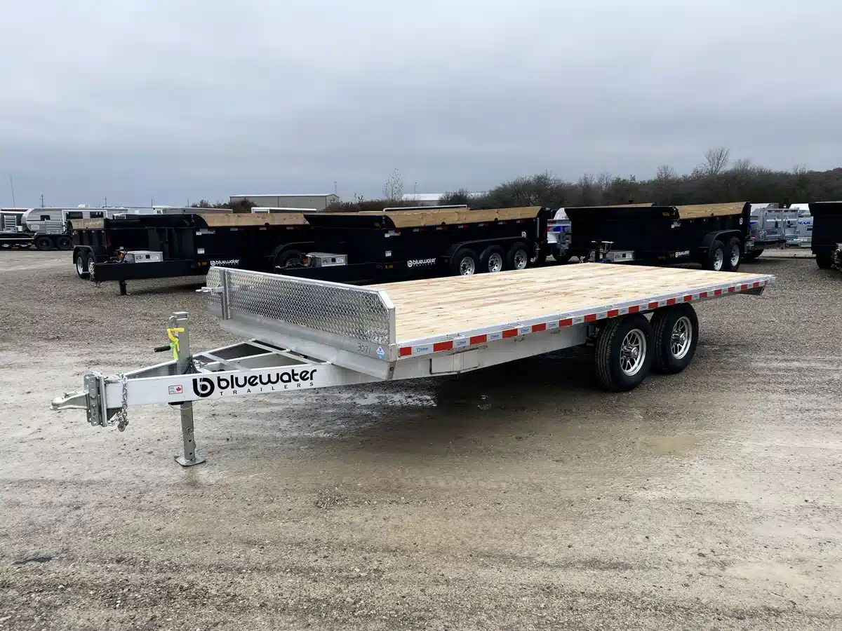 Photo de la Galerie 1 pour 2026 Canadian Mennonite Built TANDEM AXLE ALUMINUM DECK OVER Remorque - Plateforme