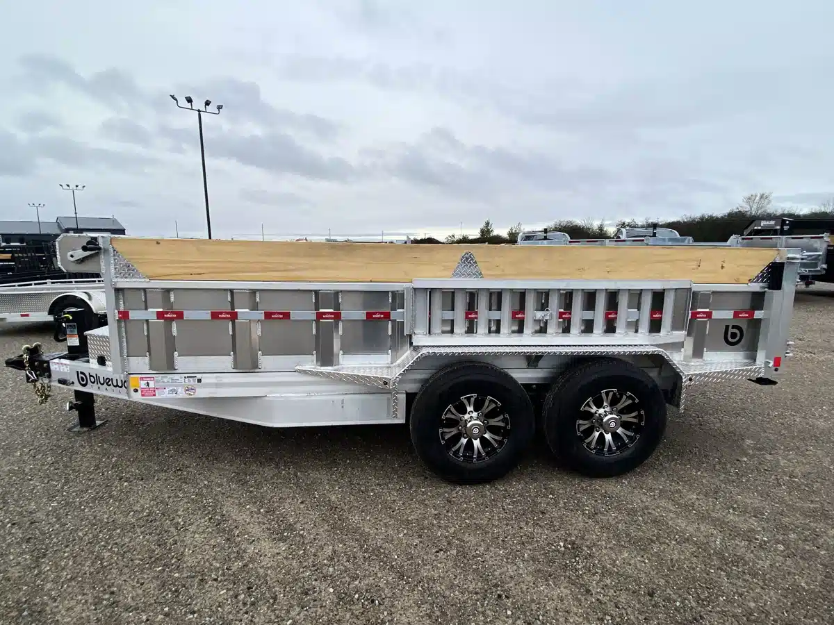 Gallery image 2 for 2026 Nordtek Aluminum Tandem Axle Dump Trailer 14,000lb Trailer - Dump