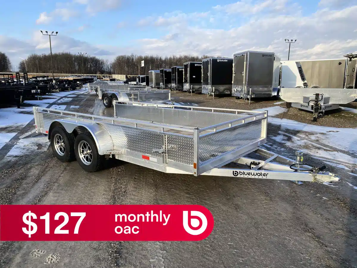 Gallery image 1 for 2026 Canadian Mennonite Built TANDEM AXLE ALUMINUM Trailer - Utility