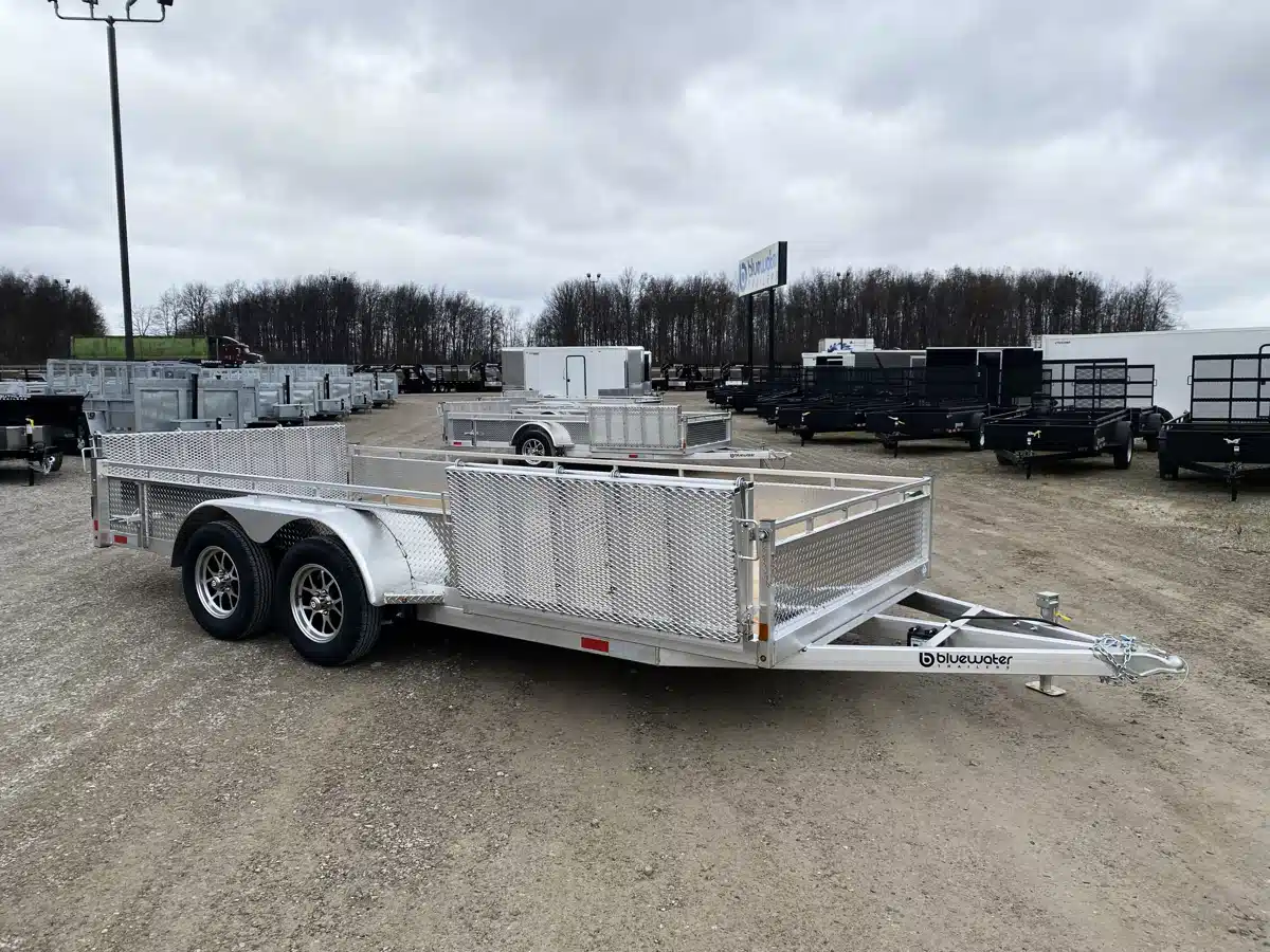 Gallery image 1 for 2026 Canadian Mennonite Built Side Loader Aluminum Trailer - Utility