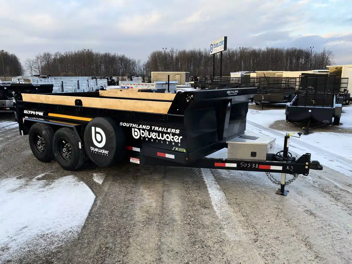 Gallery image 2 for 2026 Bluewater Southland Trailers Tandem Axle Dump Trailer 15,400 lb Trailer - Dump