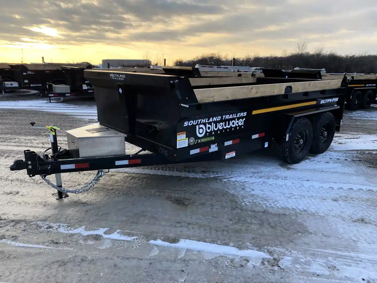 2026 Bluewater Southland Trailers Tandem Axle Dump Trailer 15,400 lb Trailer - Dump