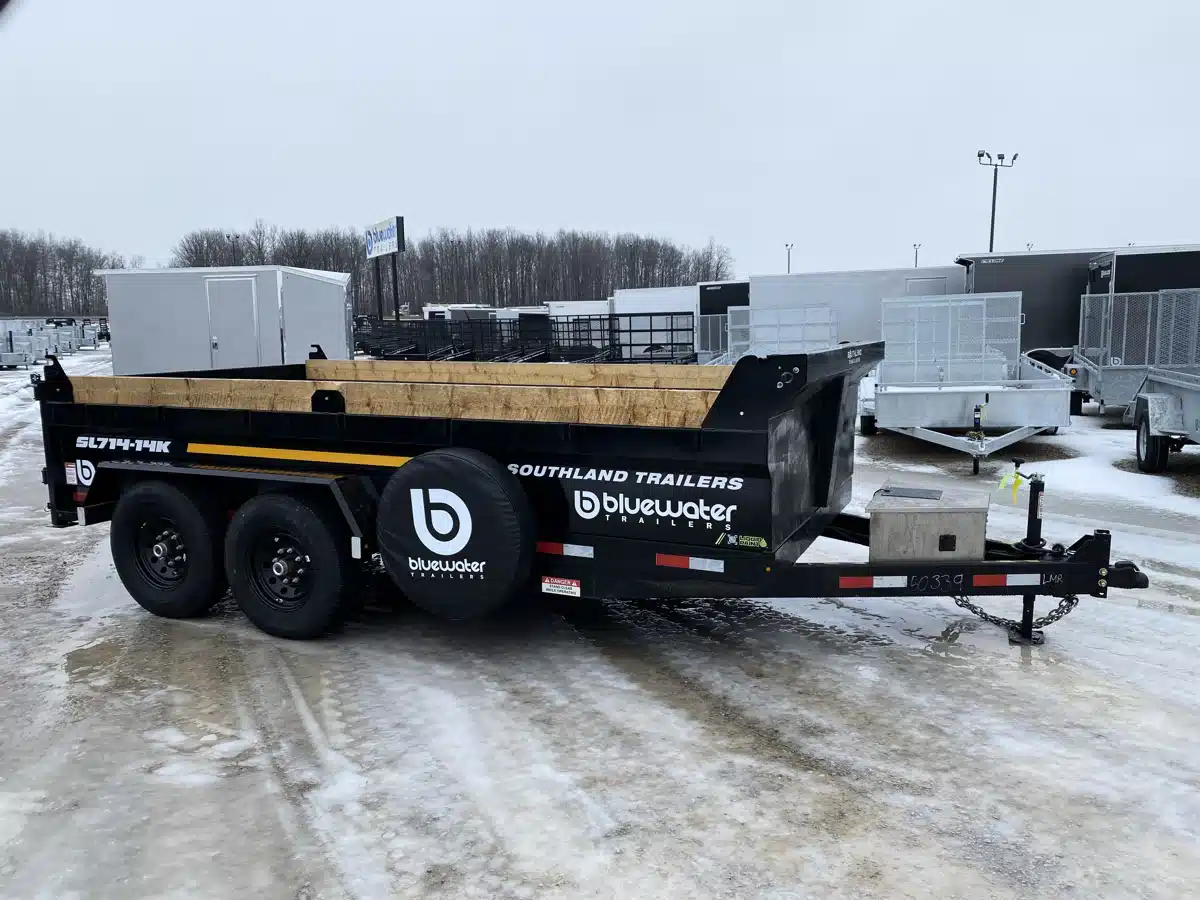 Gallery image 2 for 2026 Bluewater Southland Trailers Tandem Axle Dump Trailer 15,400 lb Trailer - Dump