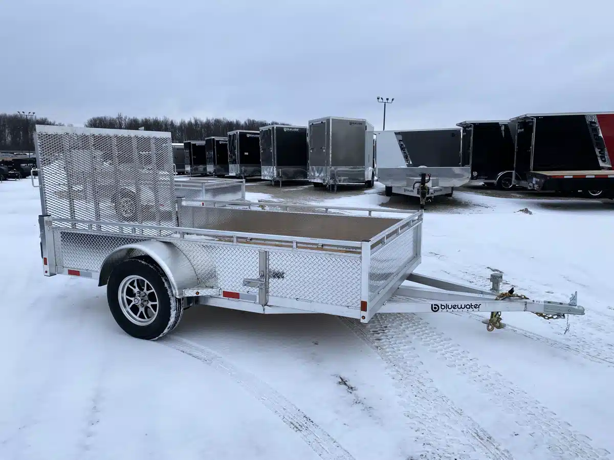 Gallery image 1 for 2026 Canadian Mennonite Built Single Axle Aluminum Trailer - Utility
