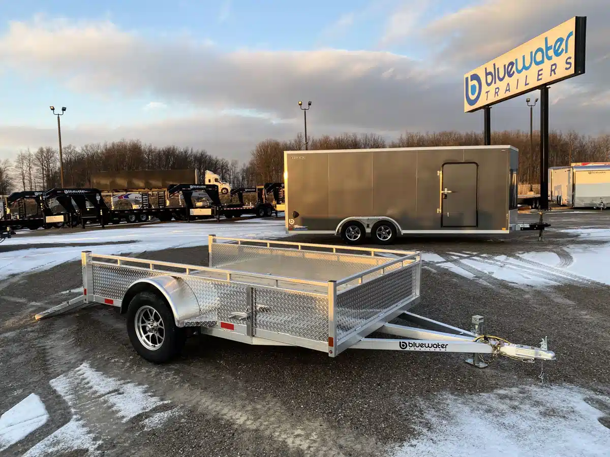 Gallery image 1 for 2026 Canadian Mennonite Built Single Axle Aluminum Trailer - Utility
