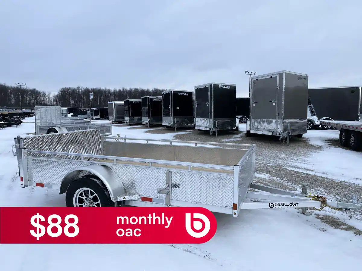 Gallery image 1 for 2026 Canadian Mennonite Built SINGLE AXLE ALUMINUM Trailer - Utility