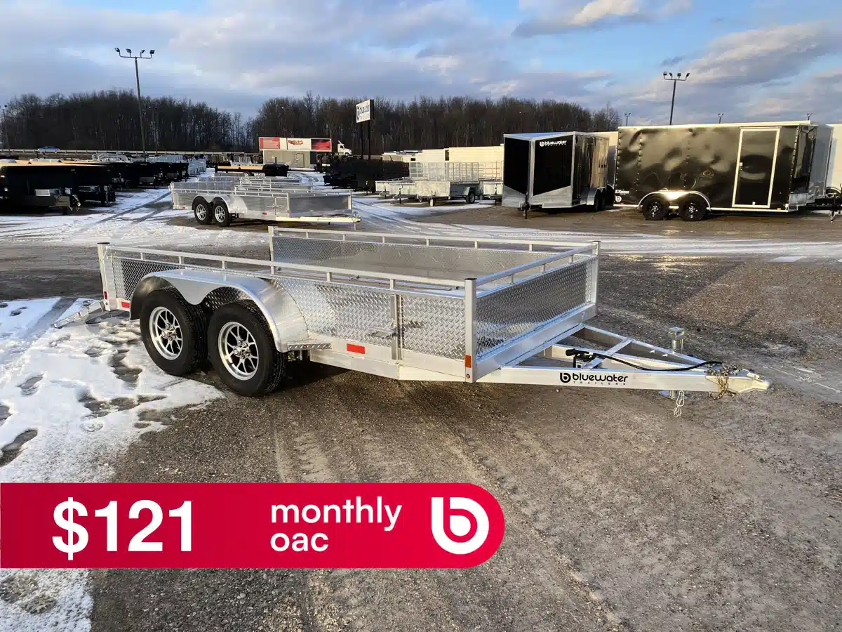 Gallery image 1 for 2026 Canadian Mennonite Built TANDEM AXLE ALUMINUM Trailer - Utility