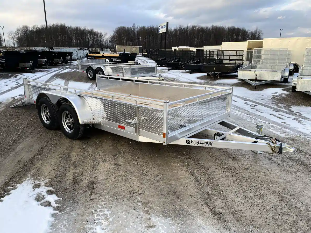 Photo de la Galerie 1 pour 2026 TANDEM AXLE ALUMINUM UTILITY TRAILER remorque - utilitaire