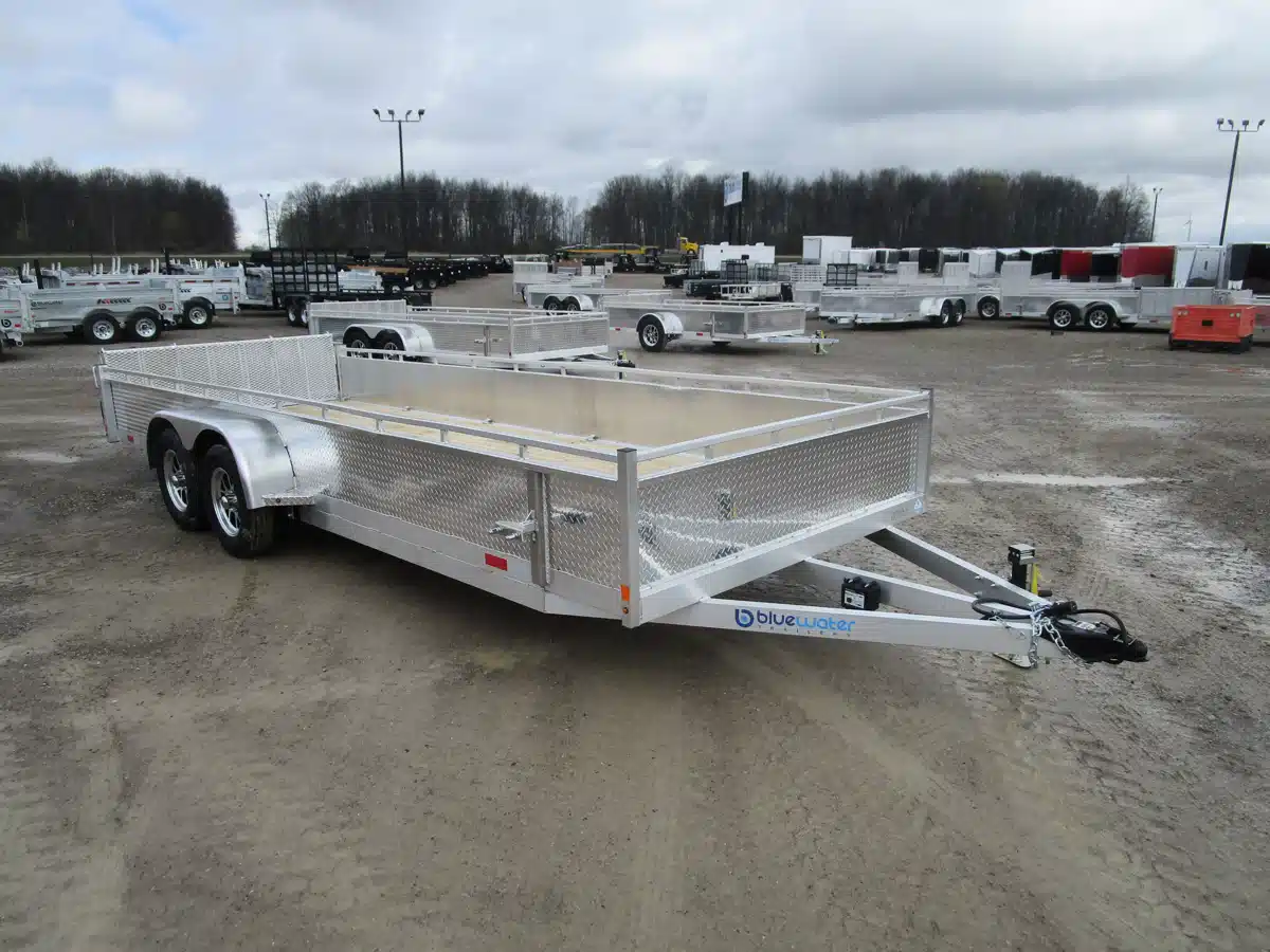 Photo de la Galerie 1 pour 2026 TANDEM AXLE ALUMINUM UTILITY TRAILER remorque - utilitaire