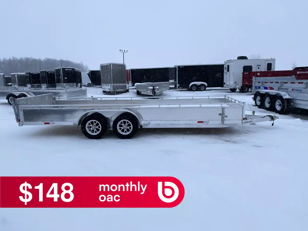Gallery image 1 for 2026 Canadian Mennonite Built TANDEM AXLE ALUMINUM Trailer - Utility