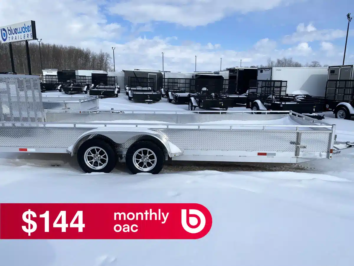 Photo de la Galerie 1 pour 2026 Canadian Mennonite Built TANDEM AXLE ALUMINUM UTILITY TRAILER remorque - utilitaire