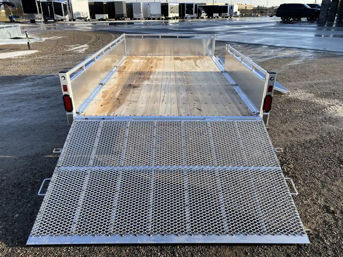 Gallery image 2 for 2026 Canadian Mennonite Built Side Loader Aluminum Trailer - Utility