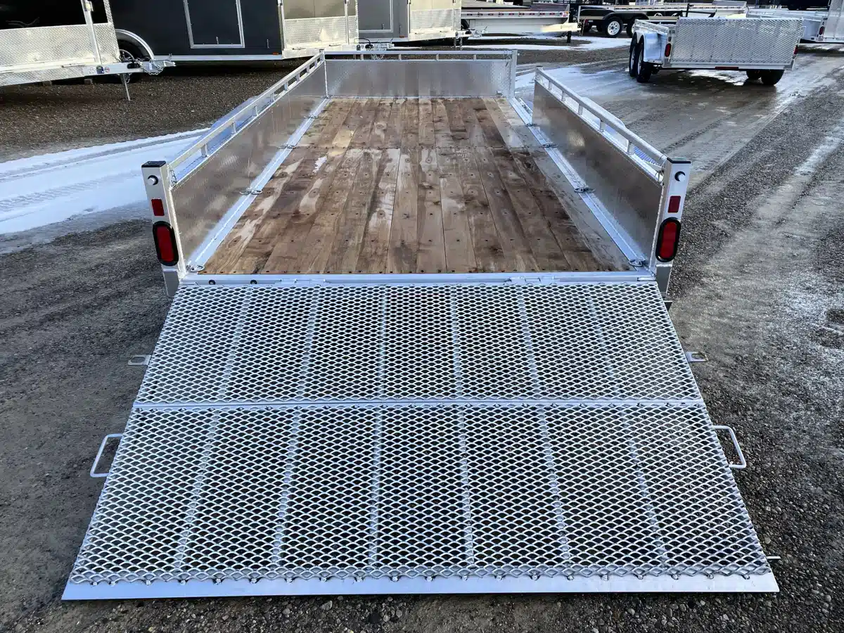 Gallery image 2 for 2026 Canadian Mennonite Built Side Loader Aluminum Trailer - Utility