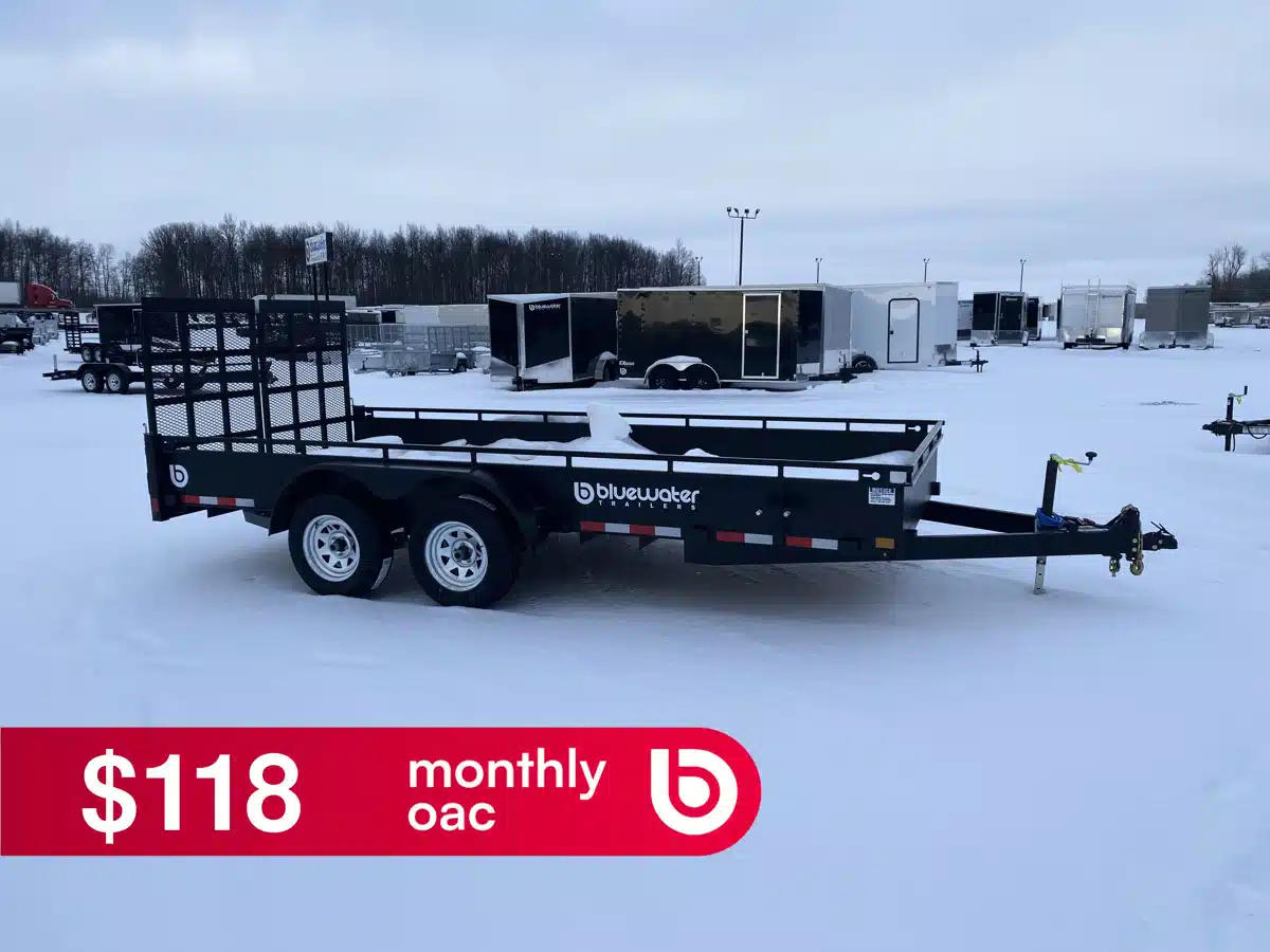 Photo de la Galerie 1 pour 2026 Canada Trailers TANDEM AXLE UTILITY TRAILER remorque - utilitaire