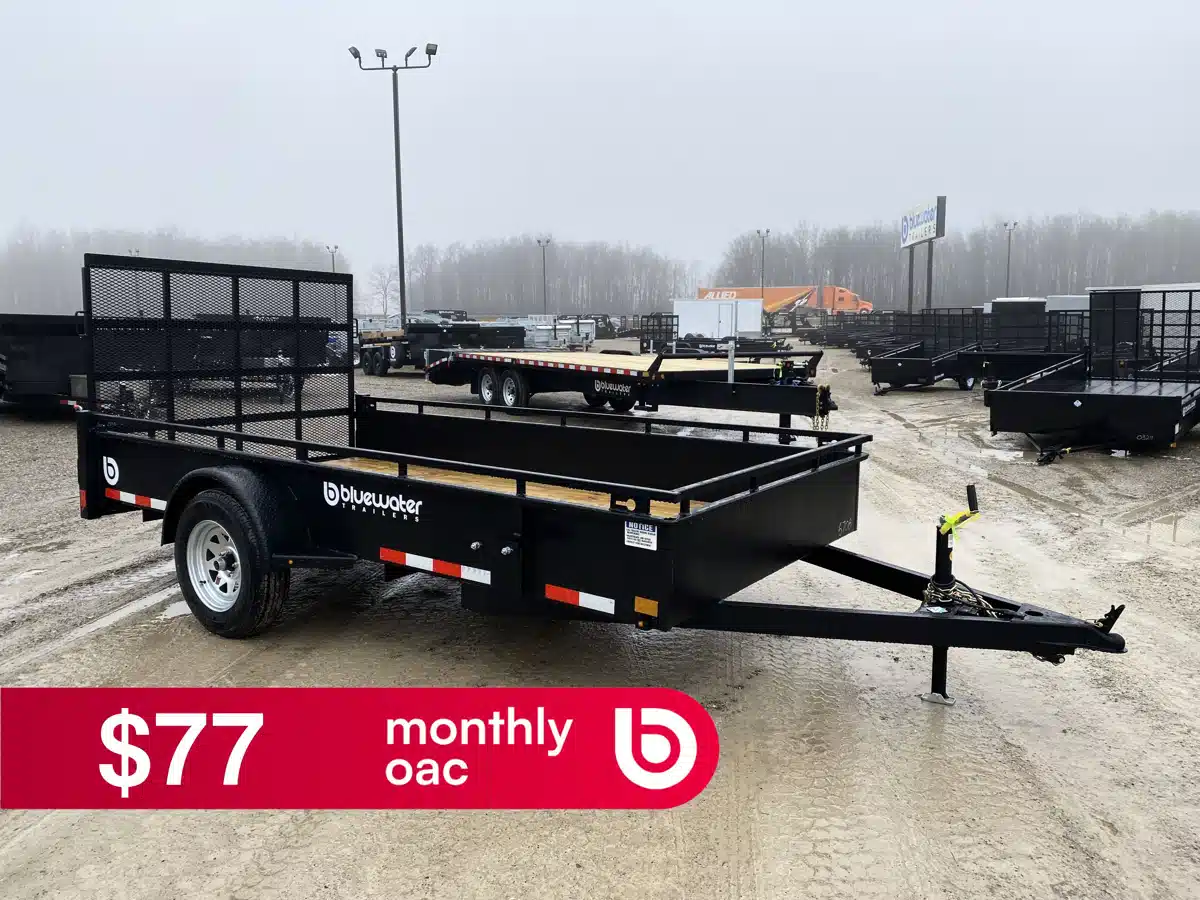 Photo de la Galerie 1 pour 2026 Canada Trailers SINGLE AXLE UTILITY TRAILER remorque - utilitaire