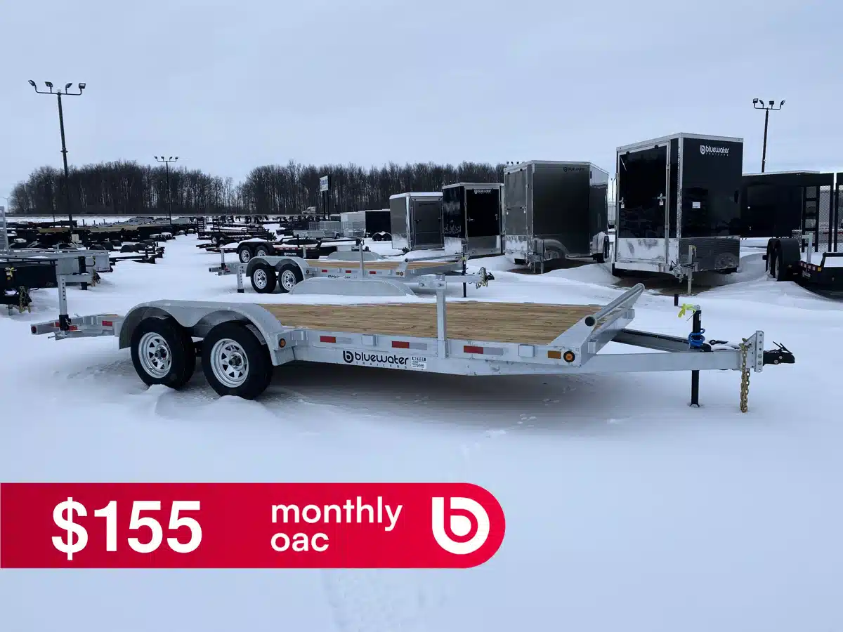 Photo de la Galerie 1 pour 2026 Canada Trailers GALVANIZED CAR HAULER TRAILER Remorque - Porte-voiture