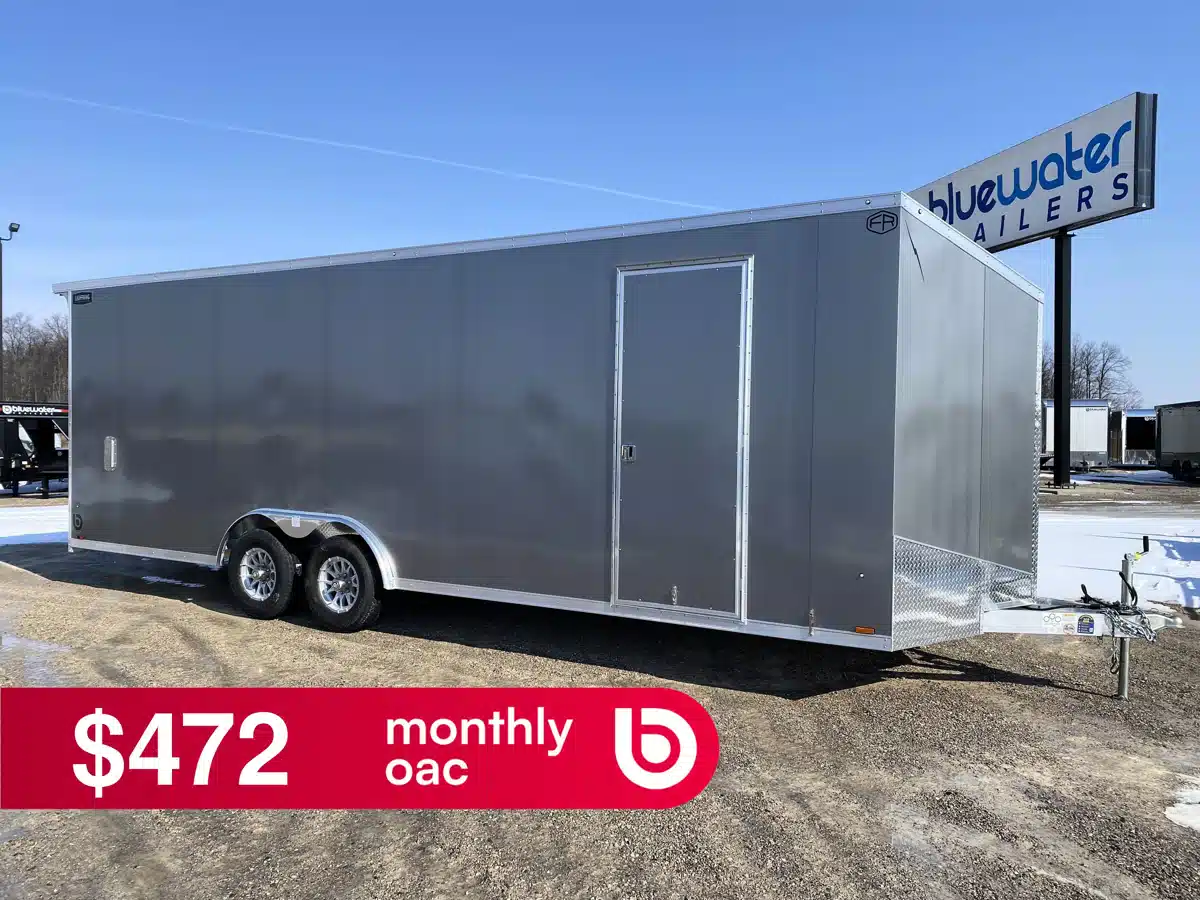 Photo de la Galerie 1 pour 2026 Aluminum Enclosed Carhauler Trailer Remorque - Porte-voiture