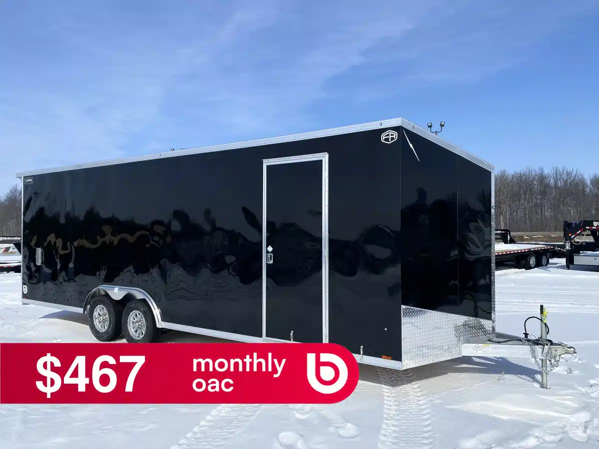 Gallery image 1 for 2026 Lightning Trailers Aluminum Enclosed Carhauler Trailer - Car Hauler