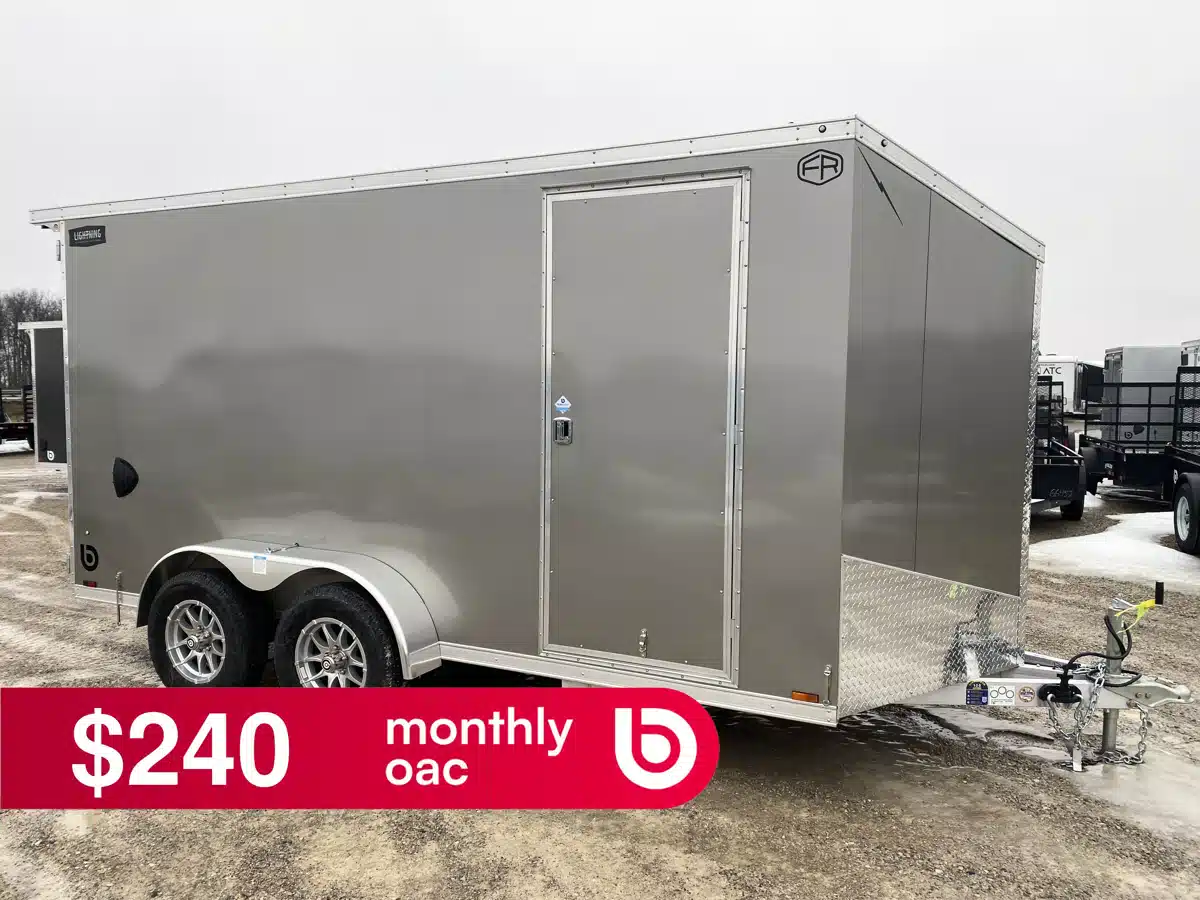 Photo de la Galerie 1 pour 2026 Lightning Trailers Aluminum Lightning Cargo Trailer Remorque cargo