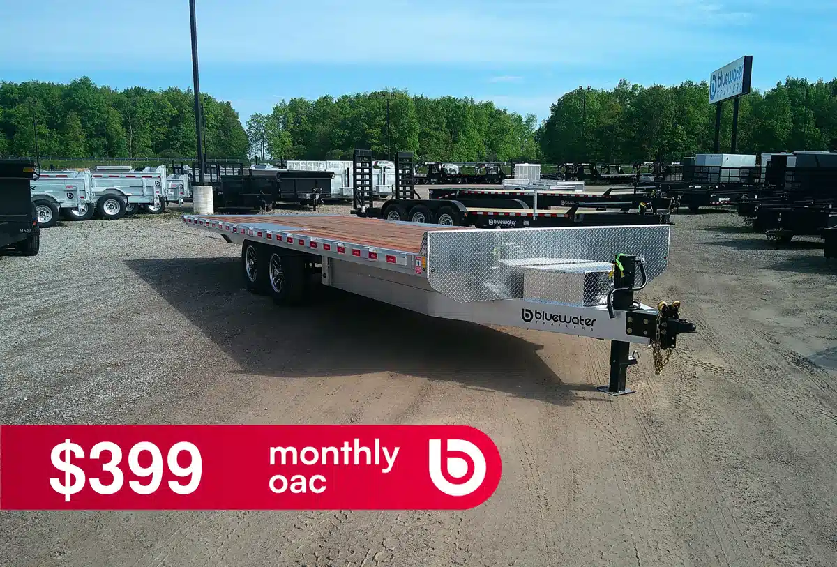 2026 Nordtek Heavy Duty Aluminum Deckover Tilt Trailer 14,000 lb Trailer - Tilt Deck