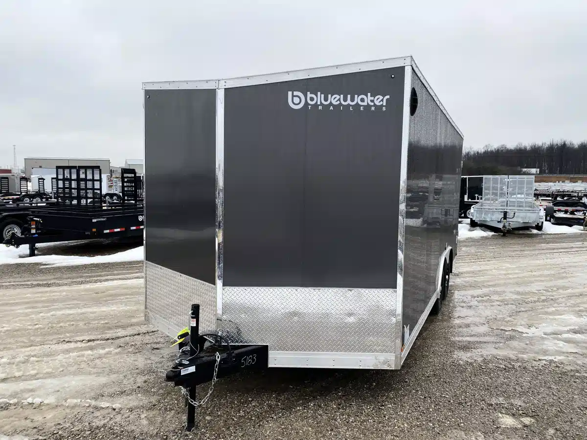 Gallery image 2 for 2026 Bluewater Forest River Bluewater X Steel 8.5 Carhauler Trailer - Car Hauler