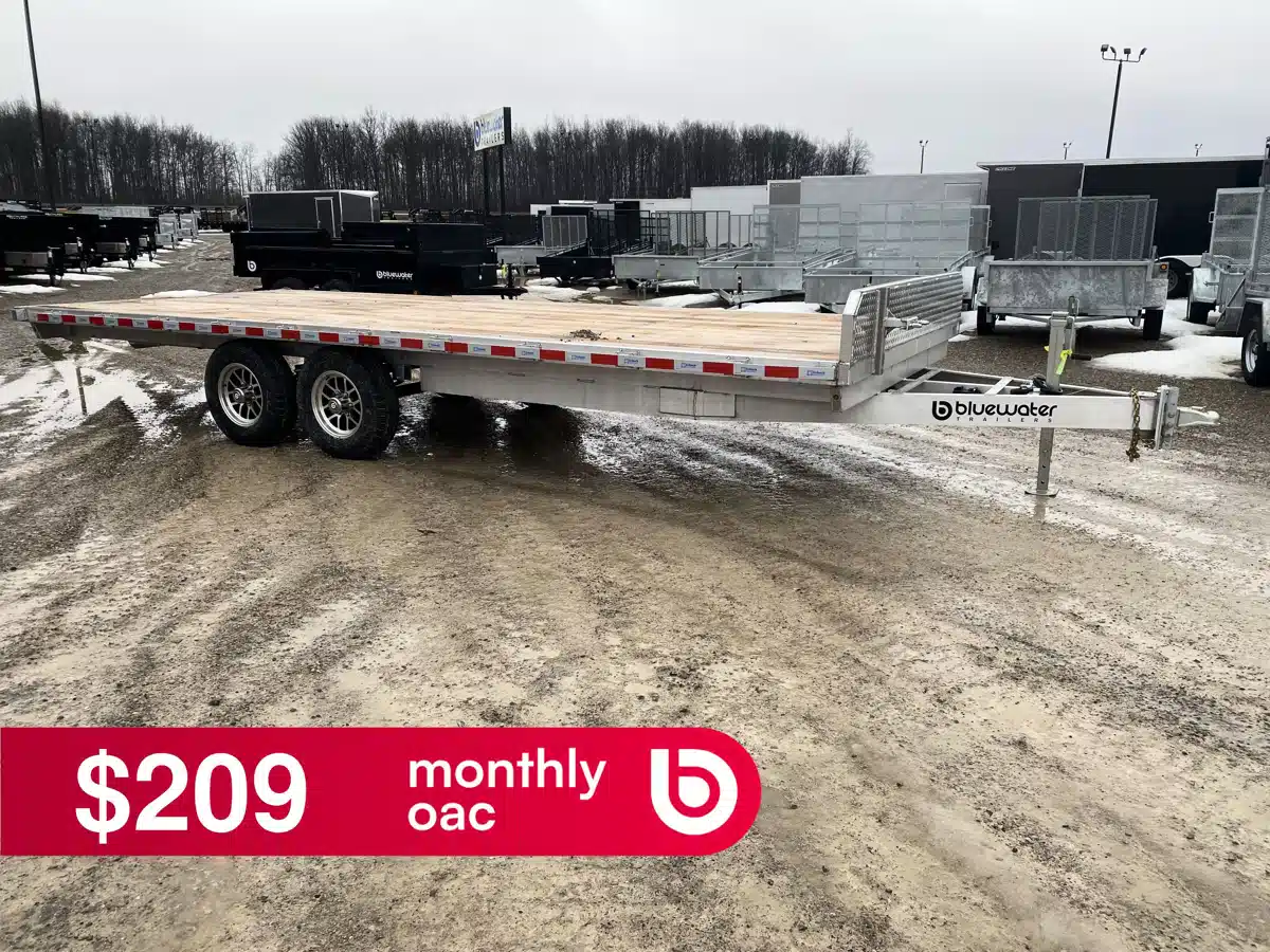Gallery image 1 for 2026 TANDEM AXLE ALUMINUM DECK OVER Trailer - Flat Deck