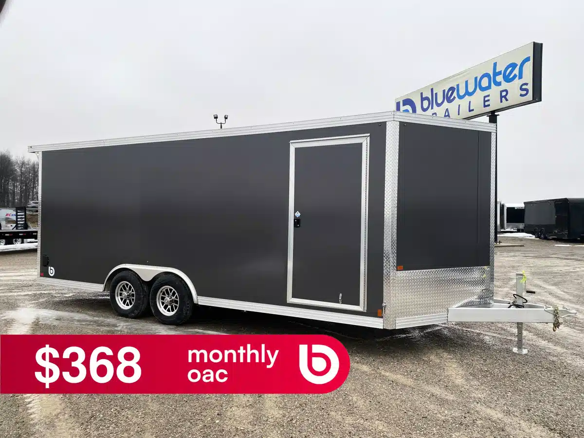 Photo de la Galerie 1 pour 2026 Canadian Mennonite Built Aluminum Enclosed Carhauler Trailer Remorque - Porte-voiture