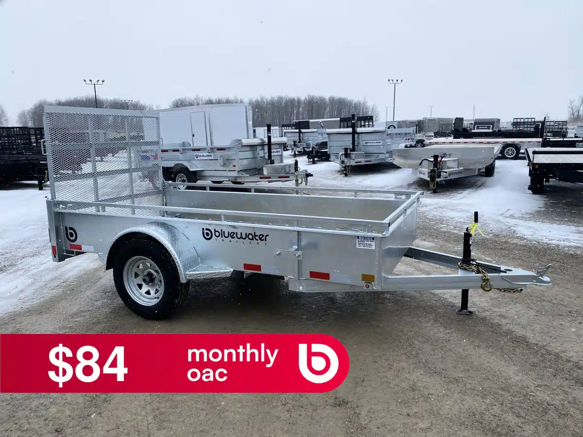 Gallery image 1 for 2026 Canada Trailers GALVANIZED SINGLE AXLE Trailer - Utility