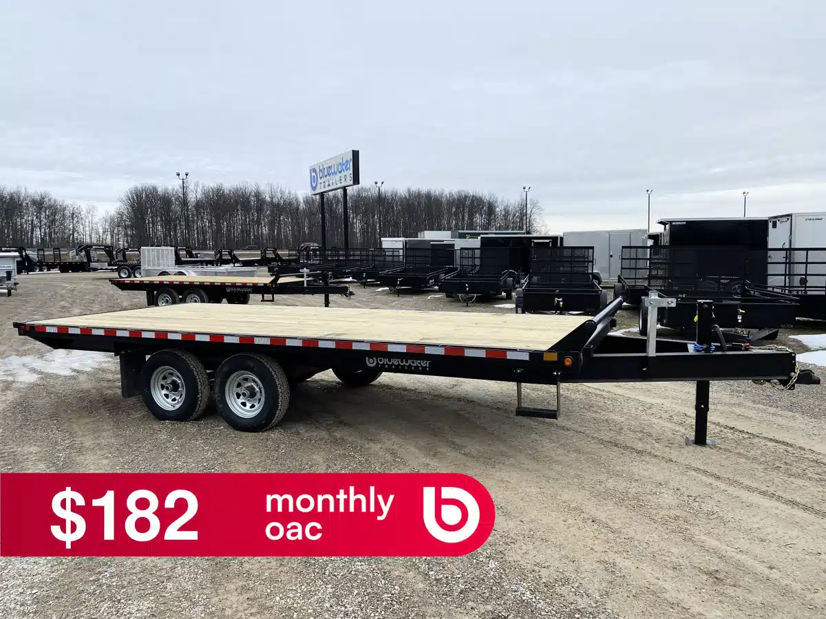 Gallery image 1 for 2026 Canada Trailers DECKOVER Trailer - Flat Deck