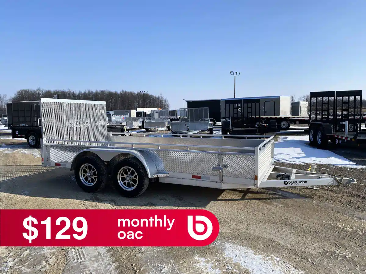 Gallery image 1 for 2026 Canadian Mennonite Built TANDEM AXLE ALUMINUM Trailer - Utility