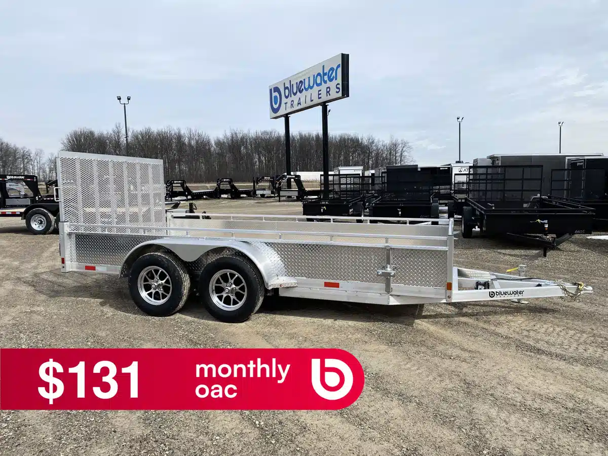 Gallery image 1 for 2026 Canadian Mennonite Built TANDEM AXLE ALUMINUM Trailer - Utility