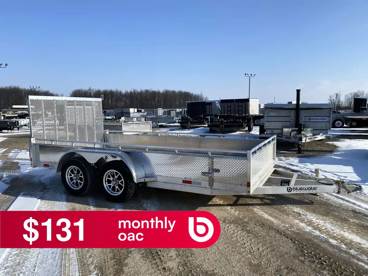 Photo de la Galerie 1 pour 2026 Canadian Mennonite Built TANDEM AXLE ALUMINUM UTILITY TRAILER remorque - utilitaire
