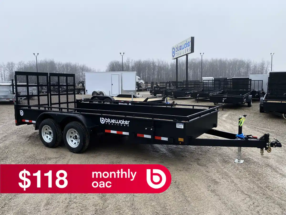 Photo de la Galerie 1 pour 2026 Canada Trailers TANDEM AXLE UTILITY TRAILER remorque - utilitaire