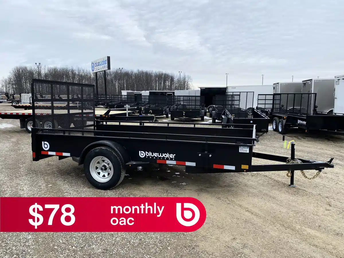 Photo de la Galerie 1 pour 2026 Canada Trailers SINGLE AXLE UTILITY TRAILER remorque - utilitaire