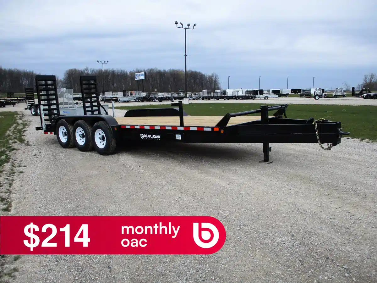 Photo de la Galerie 1 pour 2026 Canada Trailers EQUIPMENT HAULER TRAILER Remorque - Porte-voiture