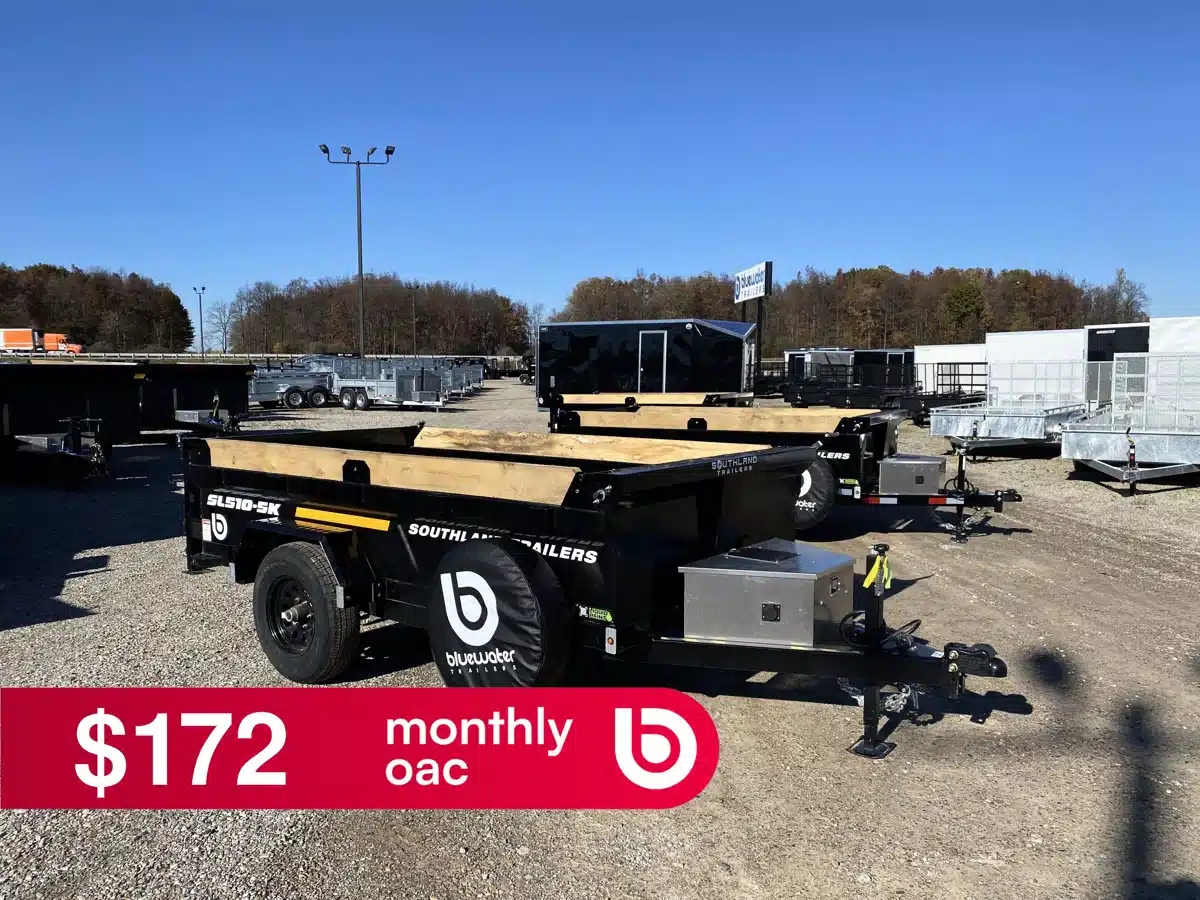 Gallery image 1 for 2026 Single Axle Dump Trailer 5,720 lb Trailer - Dump
