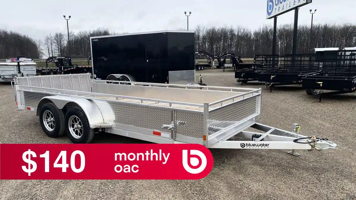 Gallery image 1 for 2026 Canadian Mennonite Built TANDEM AXLE ALUMINUM Trailer - Utility
