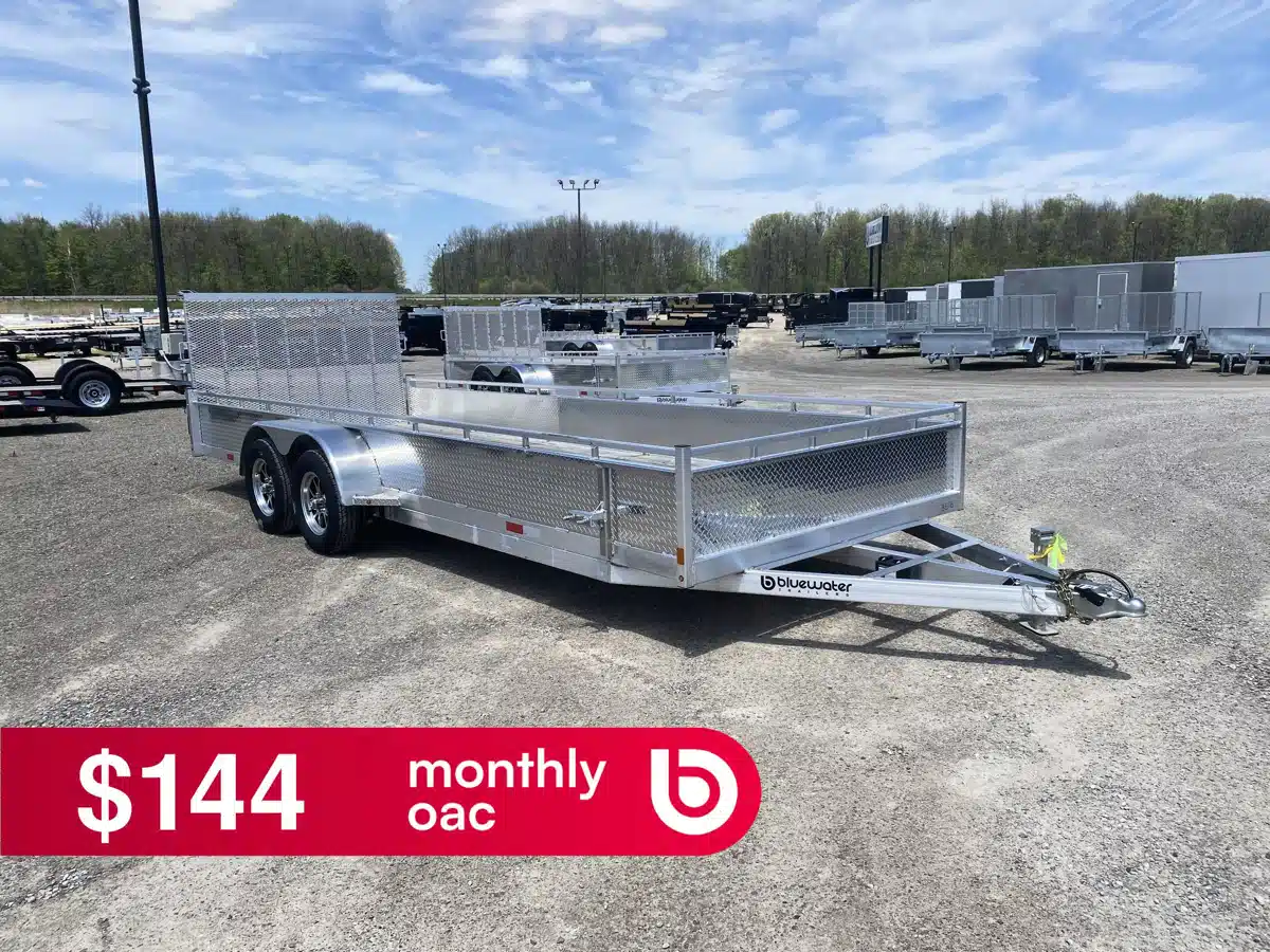Gallery image 1 for 2026 Canadian Mennonite Built TANDEM AXLE ALUMINUM Trailer - Utility