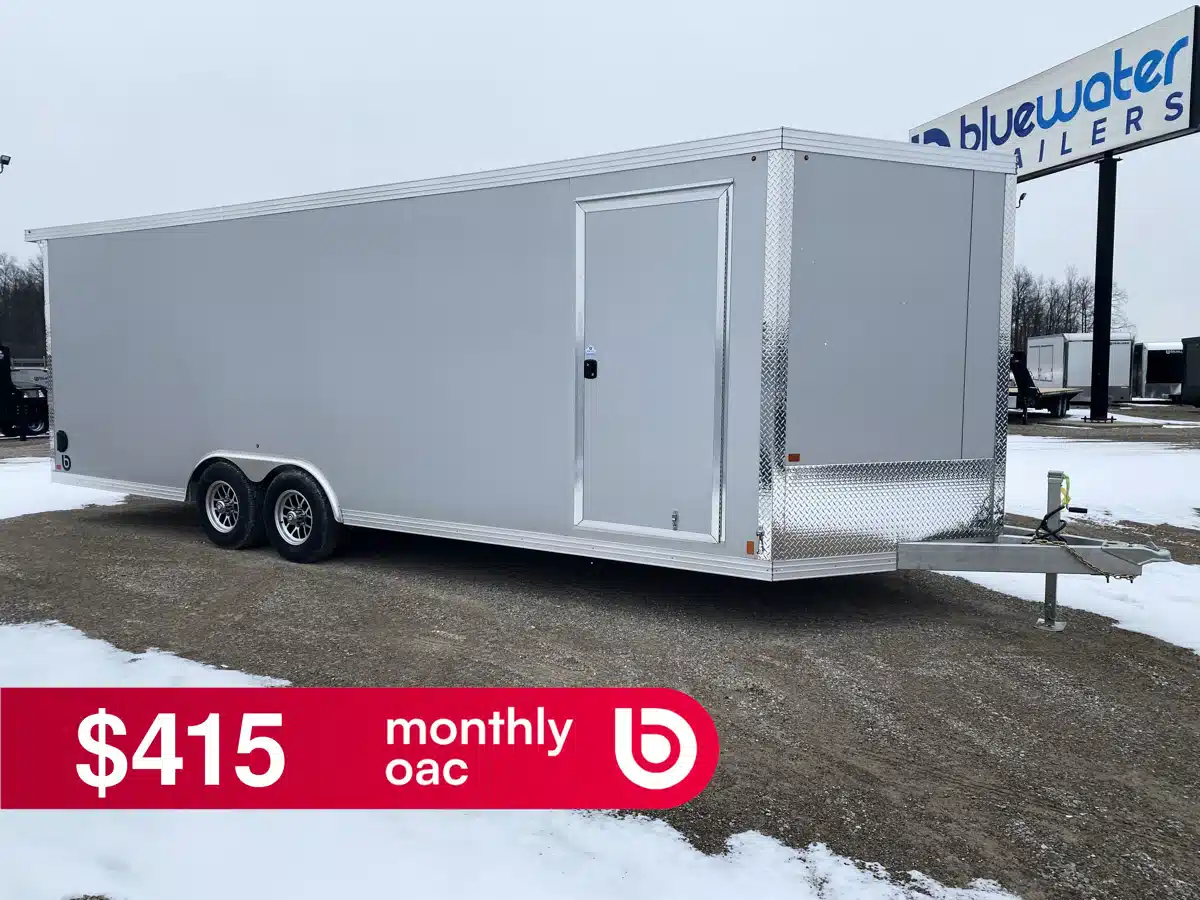 Photo de la Galerie 1 pour 2026 Aluminum Enclosed Carhauler Trailer Remorque - Porte-voiture