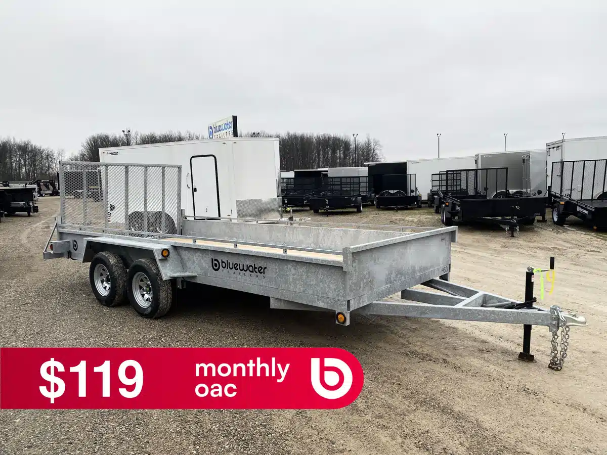 Photo de la Galerie 1 pour 2026 Advantage GENERAL GALVANIZED LANDSCAPER Trailer
