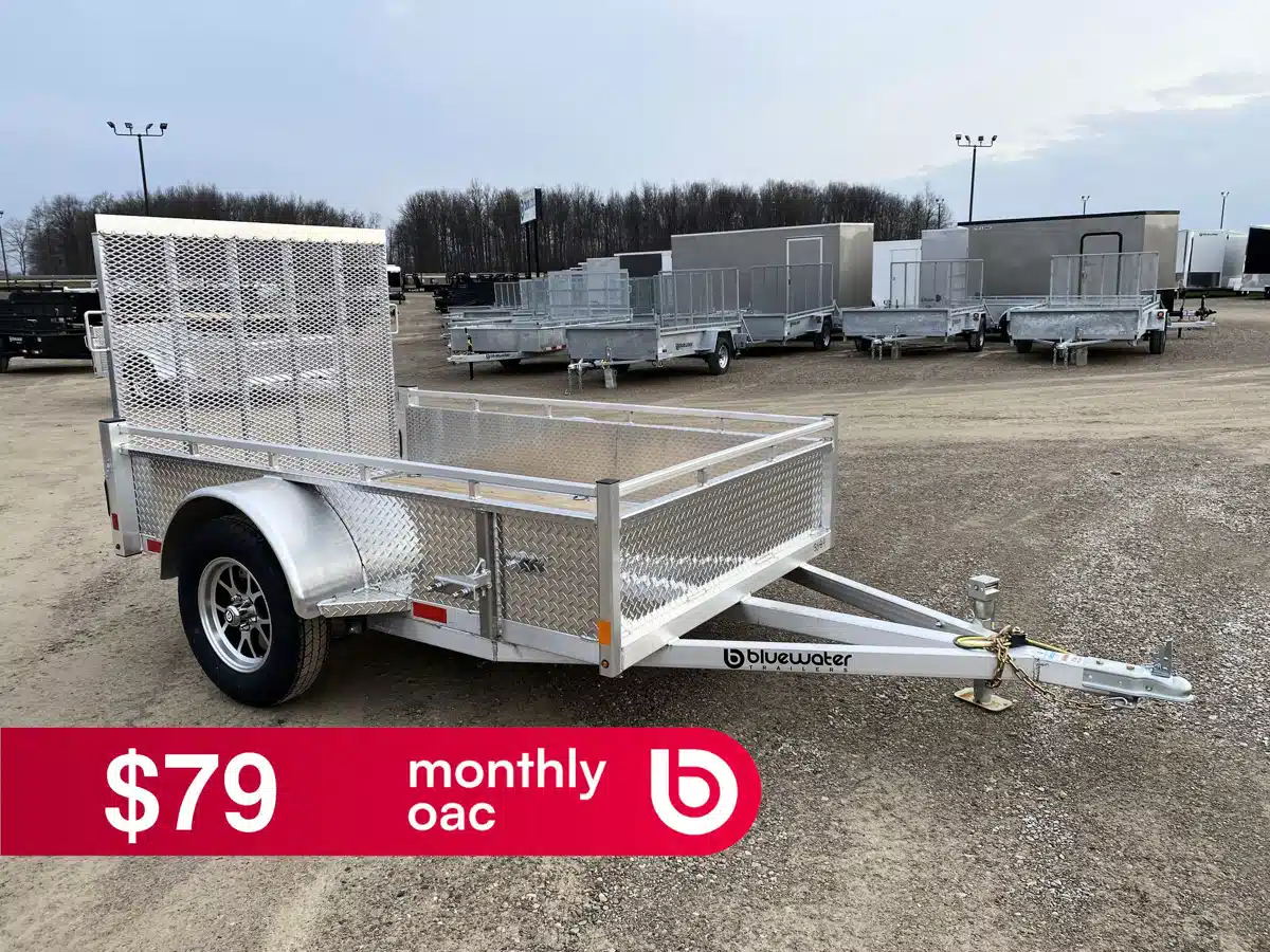 Gallery image 1 for 2026 Canadian Mennonite Built SINGLE AXLE ALUMINUM Trailer - Utility