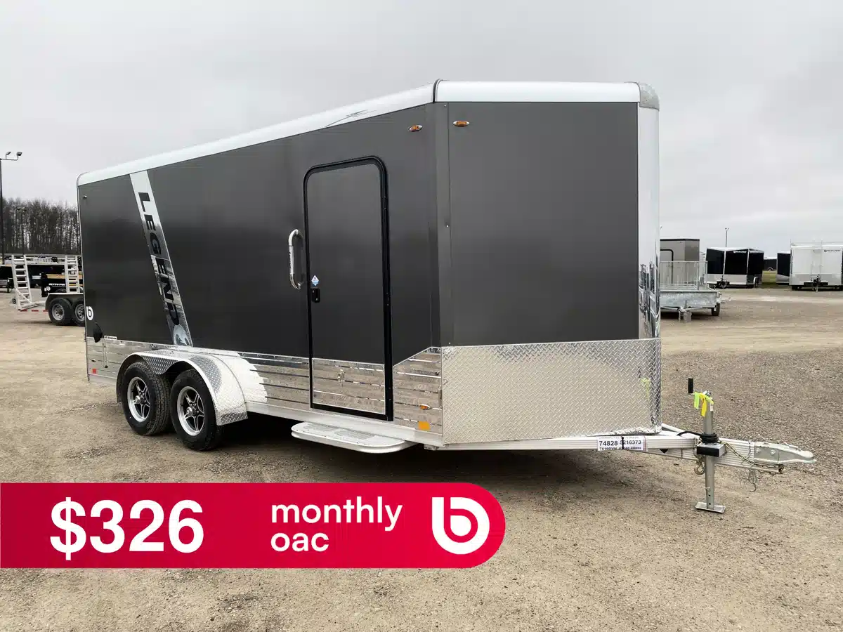 Gallery image 1 for 2026 Legend ALUMINUM V-NOSE Trailer