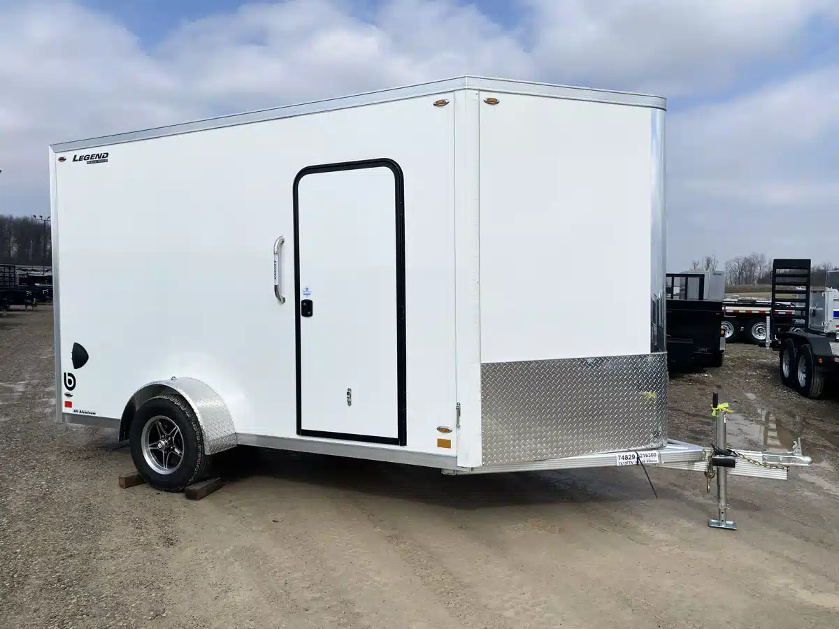 Gallery image 1 for 2026 Legend ALUMINUM V-NOSE Trailer