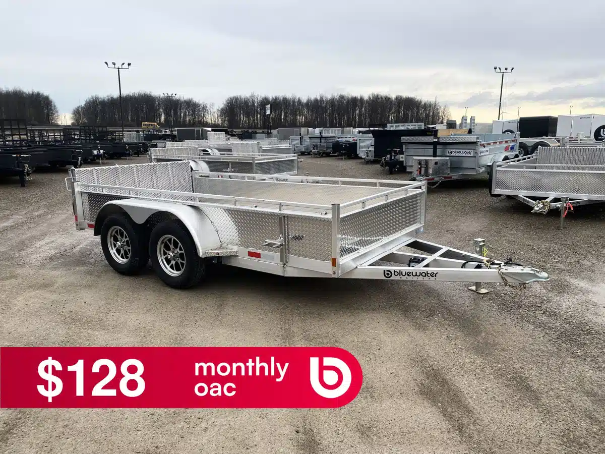 Photo de la Galerie 1 pour 2026 Canadian Mennonite Built TANDEM AXLE ALUMINUM UTILITY TRAILER remorque - utilitaire