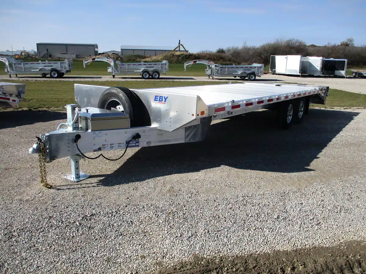 2025 Eby Aluminum Deck-Over Bumper-Pull Trailer 14K GVW Trailer